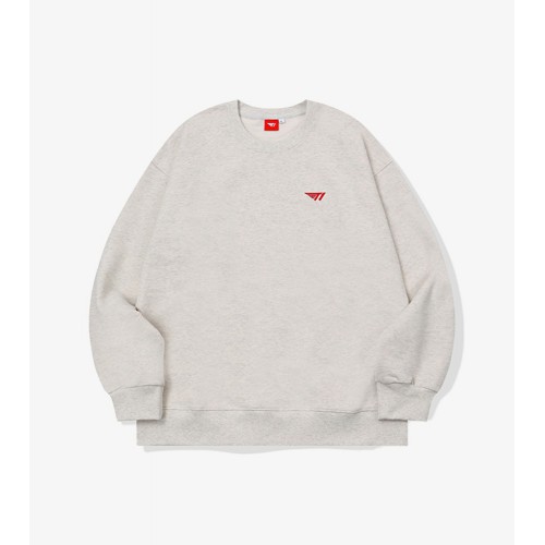   T1 Logo Sweatshirt - Oatmeal